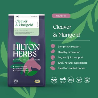 Hilton Herbs Cleavers & Marigold: Lymphatic Support