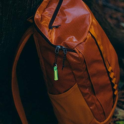 GEAR AID Ni Glo 2” UV Rechargeable Glowing Keychain – Multi-Purpose Glow-in-the-Dark Accessory for Camping