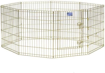MidWest 30-Inch Exercise Pen, Single Door, 16 Sq Ft Play Area