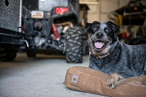 Carhartt Firm Duck Dog Bed Deep Wine M