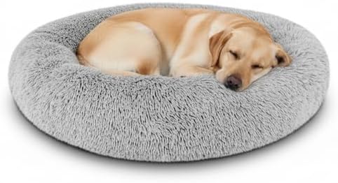 The Dog’s Bed Calming Donut Dog Bed, with Removable Zip Cover