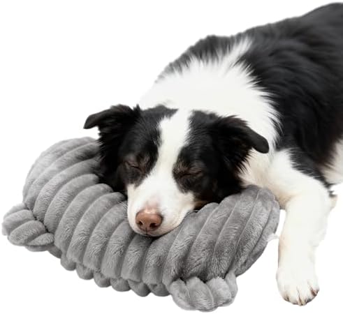 Dog Calming Pillow,Soft and Neck-Friendly,Washable Pet Neck Pillows,17"x10"