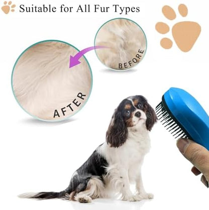 Small Dog Brush, Soft Puppy Brush, Massage Pet Grooming Tool