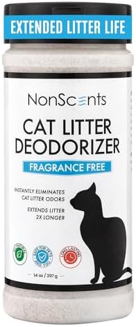 Nonscents Cat litter Deodorizer - Odor Eliminator - 16 ounce
