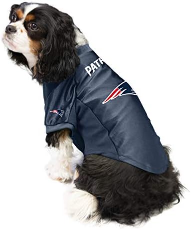 Littlearth NFL New England Patriots Stretch Pet Jersey,X-Large
