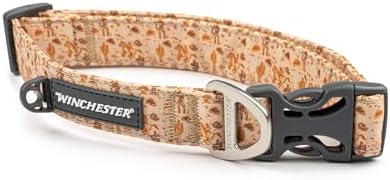 Winchester Printed Designer Dog Collar, Wild West, M