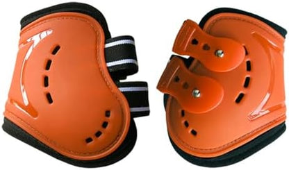 Horse Boots Open Front Jumping Tendon Sport Boots, Hind Fetlock Boots, Secure Leg Protection, Classic Breathable Equine Supplies, Set of 4