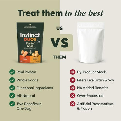 Instinct Duos Feelin' Good, Freeze Dried Treats, Chicken, 4 oz.