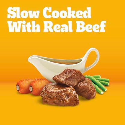 Pedigree Choice Cuts Wet Dog Food, Steak & Vegetable, 13.2 oz, 12 Count
