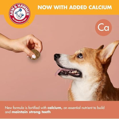 Arm & Hammer Mighties Treadz Dental Dog Treats, Puffer, Mint, 7 Ct, 2-Pk