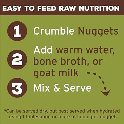 Primal Freeze Dried Raw Dog Food Nuggets, Lamb, 5.5 oz