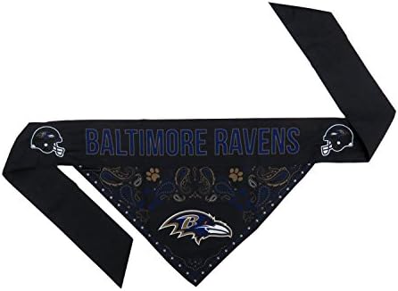 Littlearth NFL Reversible Pet Bandana - Officially Licensed Teams, Sizes XS to XL