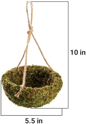 Handmade Crested Gecko Tank Decor – Hanging Shelter for Bearded Dragon Accessories, Reptile Hammock, Hermit Crab, Snake and Other Small Reptiles