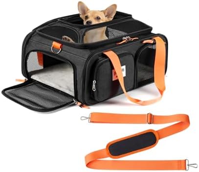 pidipiti 17x13x8 Soft-Sided pet Carrier,for 1 Extra-Small Dog/Small cat