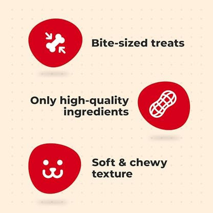 Milk-Bone Soft & Chewy Peanut Buttery Bites, 11.8 Oz. Bag