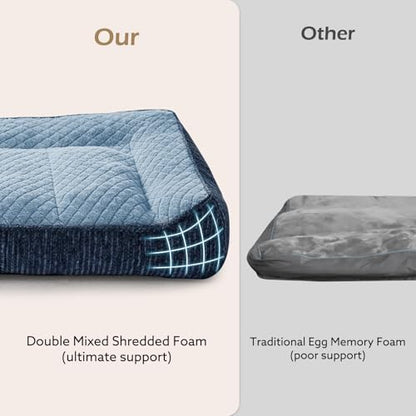 JOEJOY XL Orthopedic Dog Bed for Large Dogs, Extra Thick Foam Pet Bed Sofa