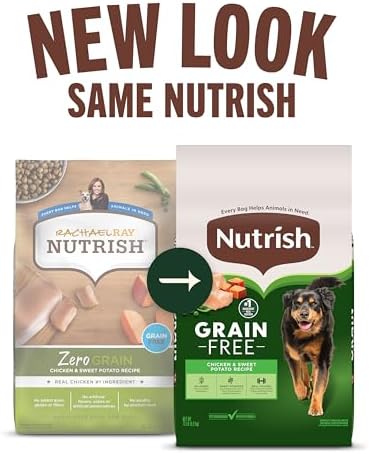 Nutrish Grain Free Chicken Dry Dog Food, 13 lb. Bag, (Rachael Ray)