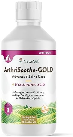 NaturVet Advanced Joint Care Liquid Supplement, Dogs & Cats, 32 fl oz