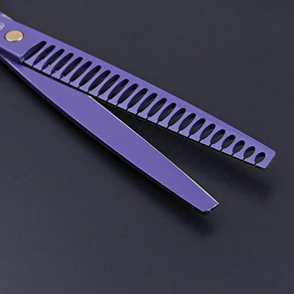 Purple Dragon 8.0 inch Professional Dog Grooming Hair Cutting Scissor-Set