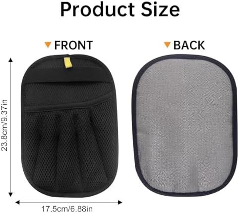 Pet Hair Removal Glove | Electrostatic Reusable Cat & Dog Magic Brush Hair Remover Tool for Furniture, Carpet, Couch | Upgraded 5-Finger Design | Gentle Grooming Tool for Pets(Eco-Friendly) (1 PCS)
