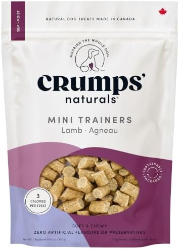 Crumps' Naturals Mini Trainers Semi-Moist Lamb 4.7oz