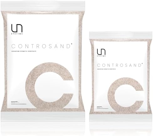 UNS Controsand - Bora, 3L - Natural Freshwater 0.4-0.9mm Natural White Sand for Aquascaping Planted Tanks - Aquarium, Terrarium, Paludarium Substrate for Betta, Shrimp, Fish, Jumping Spider, Turtle