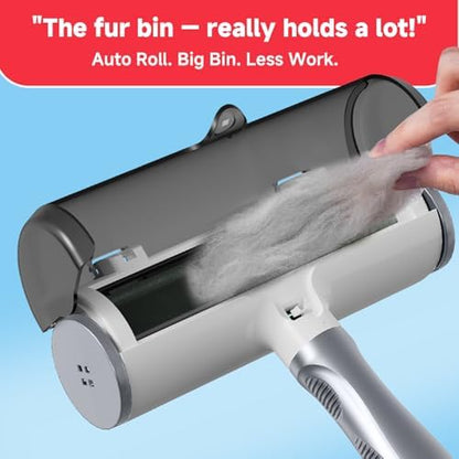 NVNAN Pet Hair Remover Roller and Grooming Glove Set for Dogs & Cats
