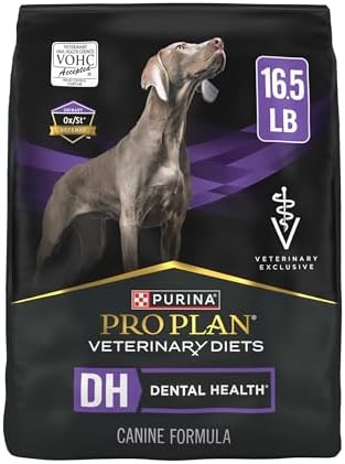 Purina Pro Plan Veterinary Diets Dental Health Dry Dog Food, 16.5 lb Bag