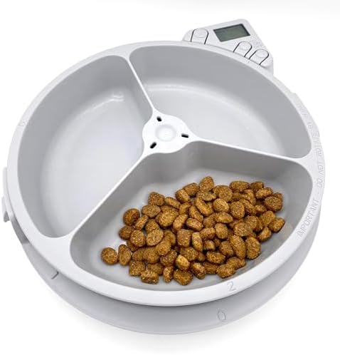 Cat Mate C300 Automatic Digital Pet Feeder for Dogs and Cats BPA and BHT Free with Ice Pack