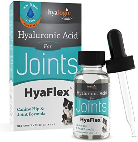 Hyalogic HyaFlex Hyaluronic Acid for Dogs - Premium Pet Supplies for Joint, Skin, Eye, and Coat Maintenance - Natural Joint Supplement for Dogs to Enhance Mobility (30ml)