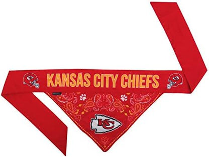 Littlearth NFL Reversible Pet Bandana - Officially Licensed Teams, Sizes XS to XL