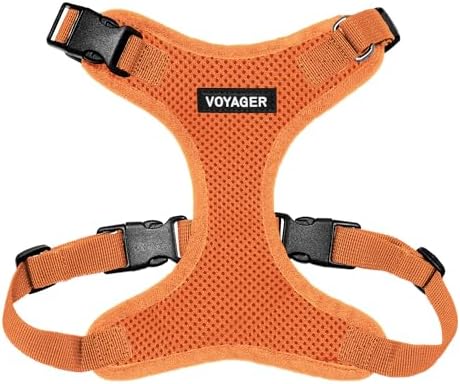 Voyager Step-in Lock Dog Harness - Orange, X-Large