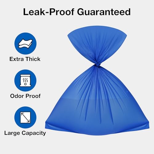 VETRESKA Dog Poop Bags, 300 Counts, Leak Proof, Extra Thick and Large