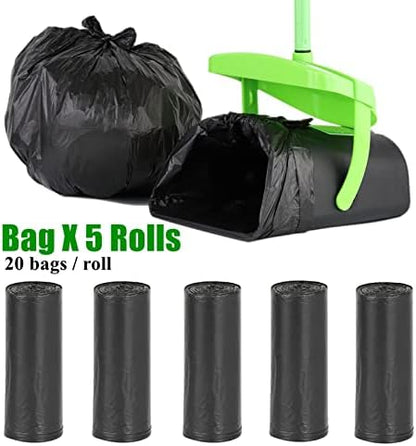 MXF Dog Poop Bag, 100 Dog Waste Bags for MXF Pooper Scooper Swivel Bin & Rake Kit