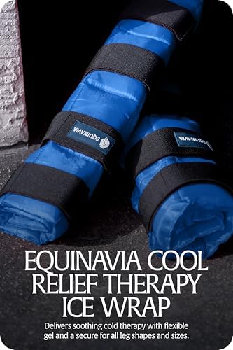 Equinavia Cool Relief Therapy Equine Ice Boots for Horses-Gel Cooling Wraps