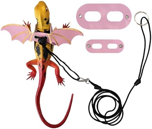 Dinosaur Wing Leash Harness for Bearded Dragons