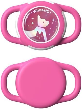 Waterproof AirTag Holder for Dog Collar, Soft Slide-On Dog AirTag Holder