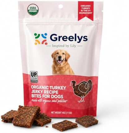USDA Organic Turkey Recipe Soft & Chewy Dog Treats, Made in USA, Upcycled Certified®, All Life Stages, 4 oz