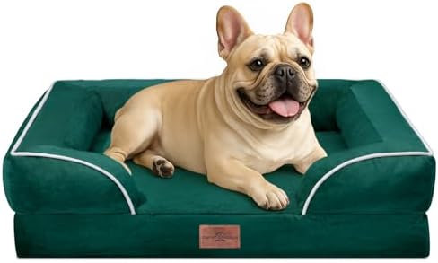 Comfort Expression Waterproof Orthopedic Dog Bed for Medium Size Dog