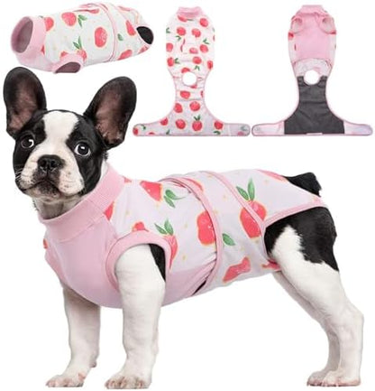 Kuoser Recovery Suit for Dogs Cats, Soft Dog Surgery Suit Female Male Spay