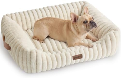 ZOMISIA Orthopedic Dog Bed for Medium Dogs with Washable Cover, 30x24''