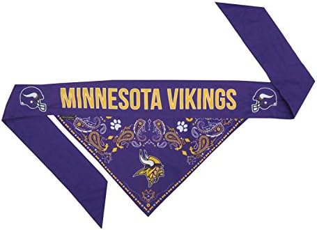 Littlearth NFL Reversible Pet Bandana - Officially Licensed Teams, Sizes XS to XL