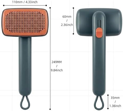 Cat Brushes for Indoor Cat，Pet Steam Brush for Dog Cats Grooming Kit Supplies Hair Grooming for Long Short Hair Cats Dogs