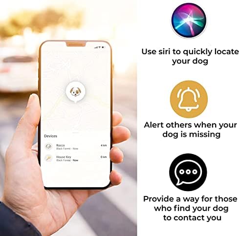 Pup Culture AirTag Collar | Protective Dog AirTag Holder - Track Pets Using Apple AirTag Technology