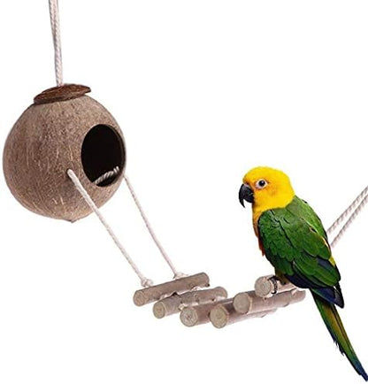 9-Piece Parakeet Toys & Budgie Toys, Bird Cage Accessories Set