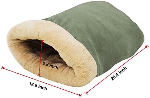 4 in 1 Self Warming Burrow Cat Bed Hideway Sleeping Cuddle Cave
