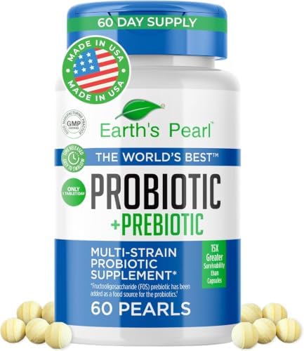 Probiotics for Women & Men - Probiotic & Prebiotics 60-Day Supply