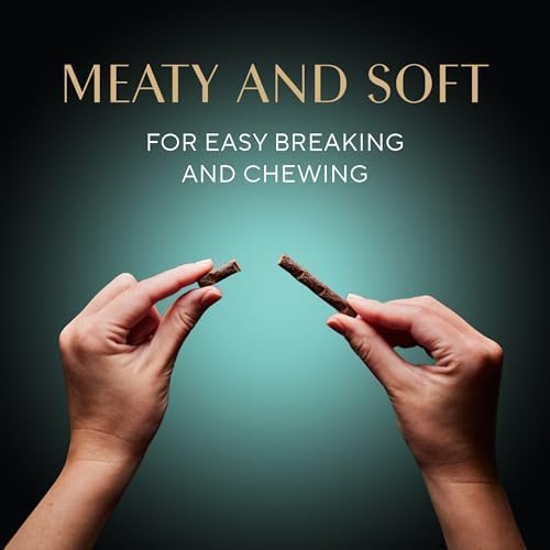 Sheba Meaty Tender Sticks Cat Treats, Chicken, Salmon, & Tuna, 40 Count