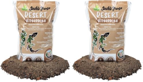 Josh's Frogs BioBedding Desert Bioactive Substrate (4 Quart) (Pack of 2)