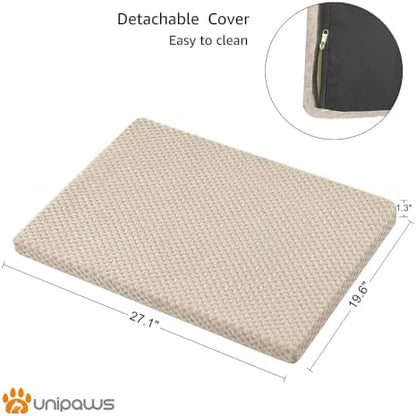 unipaws Cat Bed for Kitty or Small Dogs, Pet Bed with Removable Cover